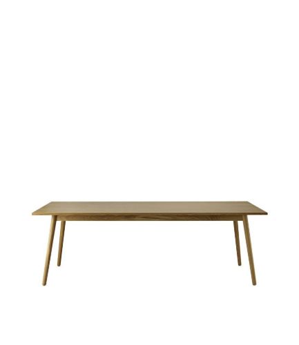 FDB Møbler Spisebord Poul M. Volther C35C 95x220 cm - Eg Natur 