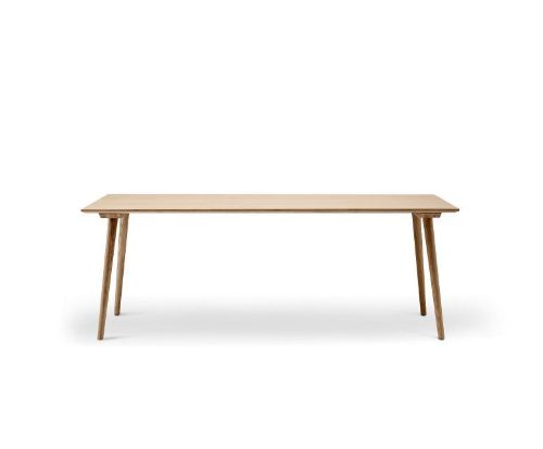 &Tradition SK5 In Between Dining Table 200x90 cm - Clear Lacquered Oak