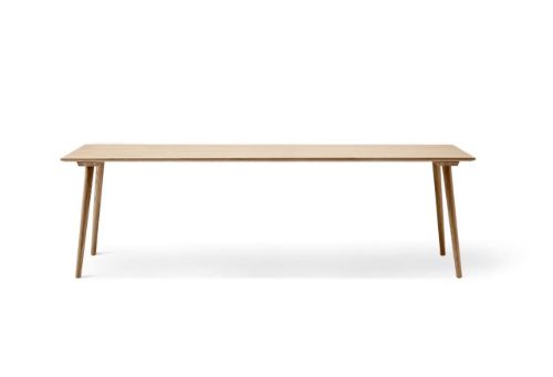 &Tradition SK6 In Between Dining Table 250x100 cm - Clear Lacquered Oak