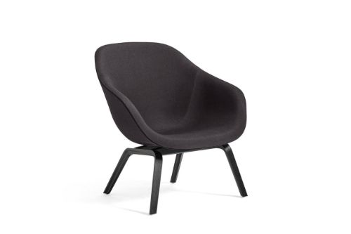 Hay AAL83 Lænestol   - Black Lacquered Oak / Remix 383