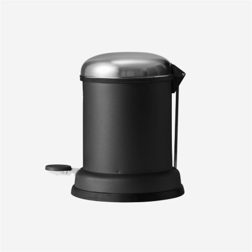 Vipp 14 Treteimer H: 37 cm 8 L - Schwarz