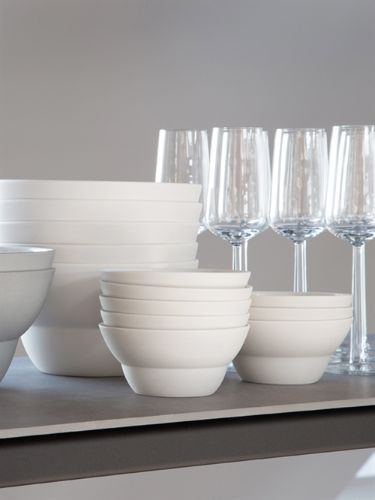 Vipp 215 Schüssel 2 Stk. Ø: 12,7 cm – Weiß