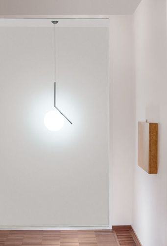 Flos IC Lights Pendelleuchte S1 Ø: 20 cm - Sort
