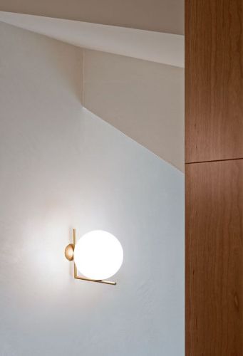 Flos IC Lights Wandleuchte B1 Ø: 28 cm - Schwarz