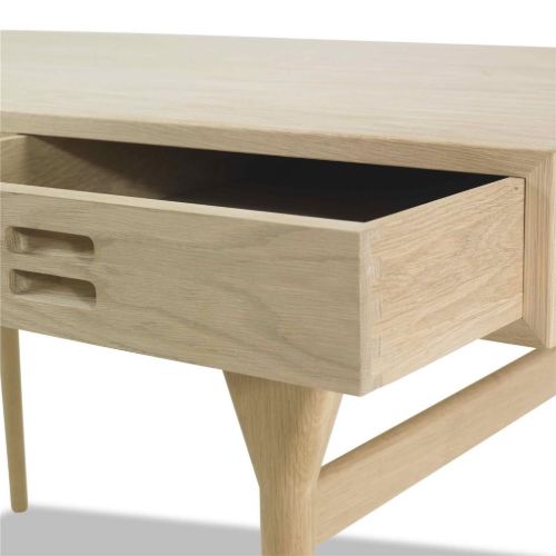 Snedkergaarden Nanna Ditzel ND 93 Schreibtisch mit 4 Schubladen B: 175 cm – Eichenseife