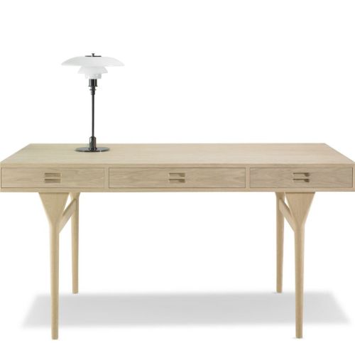Snedkergaarden Nanna Ditzel ND93 Schreibtisch mit 3 Schubladen B: 145 cm – Eiche Soap