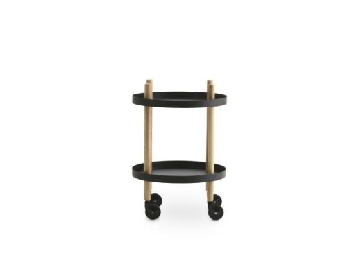 Normann Copenhagen Block Rullebord Ø: 45 cm - Sort