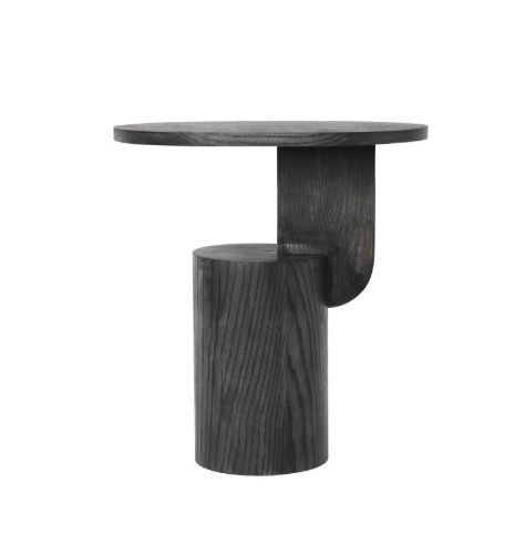 Ferm Living Insert Beistelltisch 34x49 cm - Schwarz gebeizt
