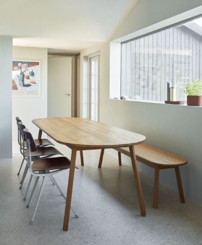 HAY Dreieckbeintisch 250x85 cm – Geölte Eiche