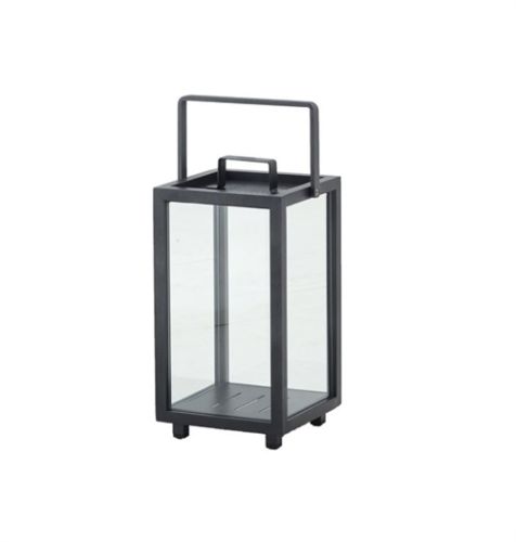 Cane-line Outdoor-Leuchtturm Lanterne Lille H: 42 cm – Lavagrau