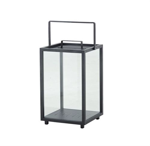 Cane-line Outdoor Lighthouse Lanterne Stor H: 54 cm - Lava Grey