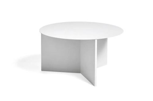 HAY Slit Table XL Couchtisch Ø: 65 cm - Weiß
