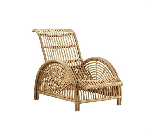 Sika-Design Paris Sessel SH: 34 cm - Haut auf Natur