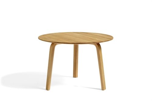Hay Bella Coffee Table Ø: 60 cm - Solid Olieret Egetræ 