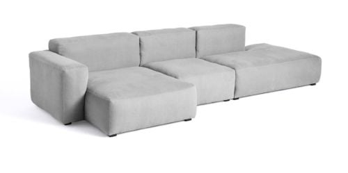 HAY Mags Soft 3 Seater Combination 4 Left End L: 331 cm - Linara 443