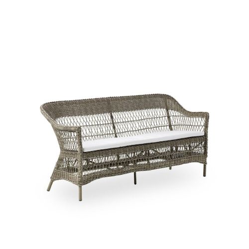 Sika-Design Charlot Exterior 3 Pers. Sofa inkl. Hynde L: 173 cm - Antique Grey/CY101 White