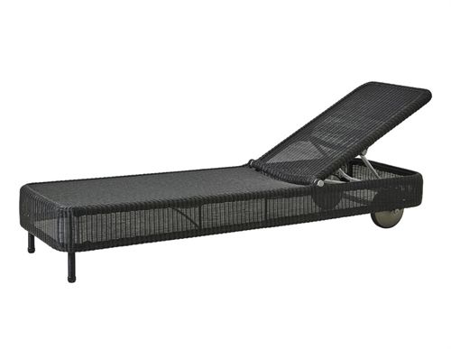 Cane-line Outdoor Presley Sonnenliege - Schwarz