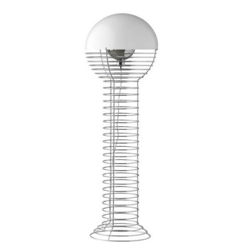 Verpan Wire Stehleuchte H: 120 cm - Weiß 