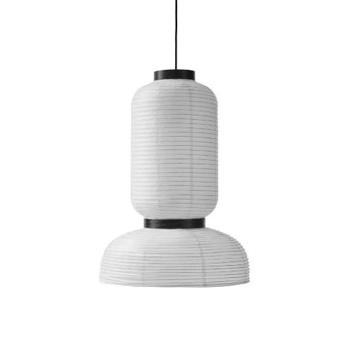 &Tradition Formakami JH3 Pendant Ø: 45 cm - Ivory White/Black 