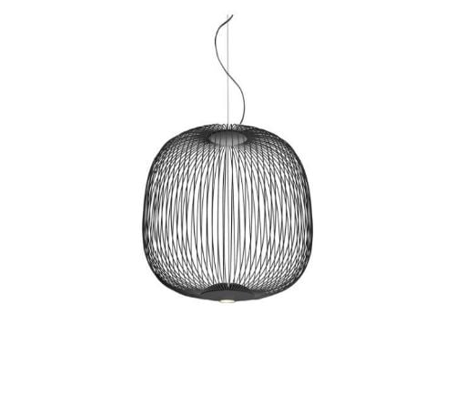 Foscarini Spokes 2 Pendel LED My Light H: 52,5 cm - Grafit