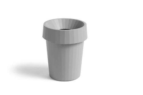HAY Shade Bin Papierkorb 14L 30x36,5 cm - Grau