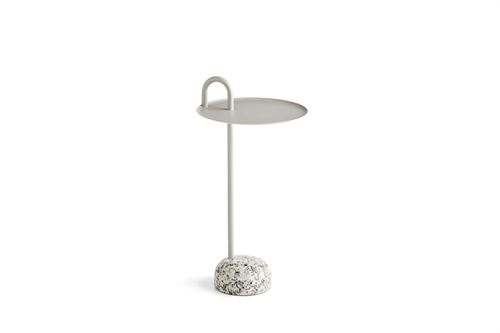HAY Bowler Beistelltisch Ø:36 x H:70,5 cm – Beige