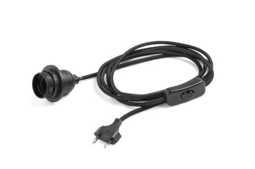 Udgået hos lev. HAY Cord Set Table - Black  OUTLET