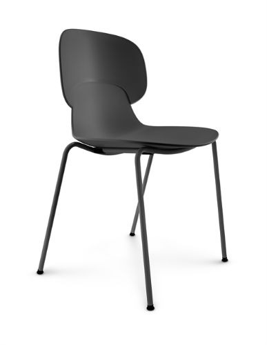 Eva Solo Combo Esszimmerstuhl SH: 45 cm – Schwarz