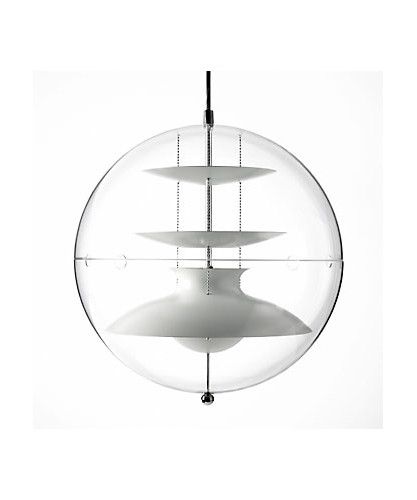 Verpan Panto Pendel Ø: 50 cm - Weiß