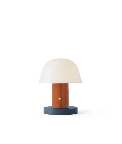 &Tradition Setago JH27 Table Lamp H: 22 cm - Rust & Thunder