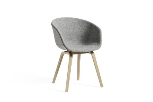 HAY AAC 23 About A Chair SH: 46 cm – Lackiertes Eichenfurnier/Hallingdal 130