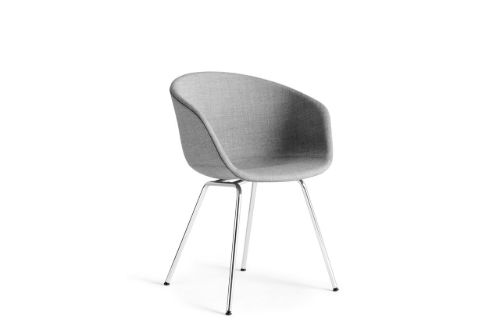 HAY AAC 27 About A Chair SH: 46 cm – Verchromter Stahl/Remix 143