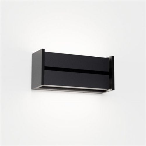 Lampefeber Slat Outdoor Wandleuchte - Schwarz