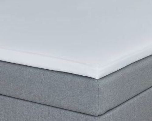 CPH Living Kuvertlagen Egyptisk Bomuldssatin 90x200x6 cm - Hvid