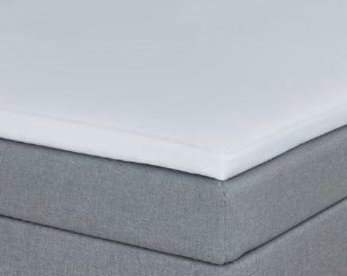 CPH Living Bettlaken aus ägyptischem Baumwollsatin 90 x 200 x 6 cm – Weiß