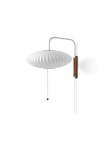 HAY Nelson Saucer Wandleuchte Cabled Small Ø: 44,5 cm – gebrochenes Weiß