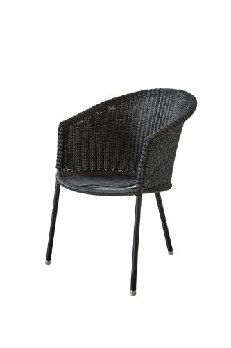 Cane-line Outdoor Trinity Stühl Stabelbar SH: 41 cm - Graphit