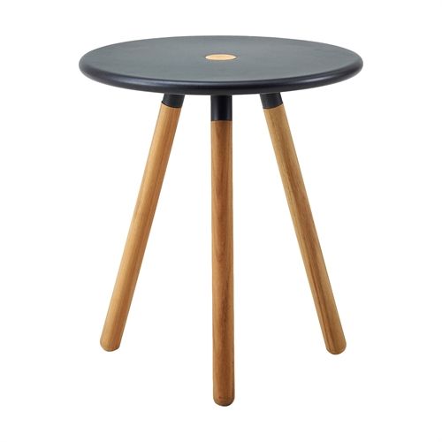 Cane-line Outdoor Area Taburet H: 46,5 cm – Teak/Lavagrau