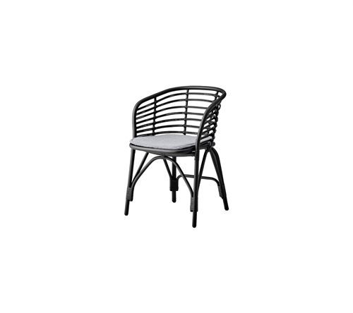 Cane-line Outdoor-Kissen für Blend/Moments Stuhl – Grau
