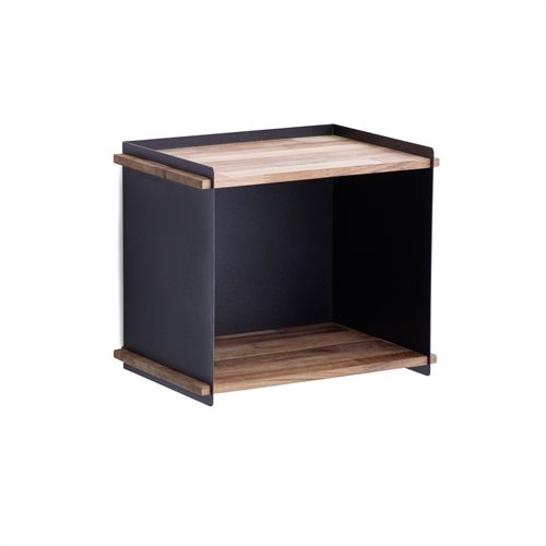 Cane-line Outdoor Box Wall H: 25,5 cm – Teak/Lavagrau