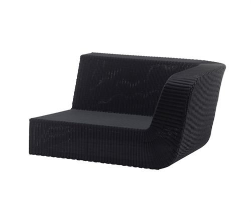 Cane-line Outdoor Savannah 2pers sofa venstre modul - Black
