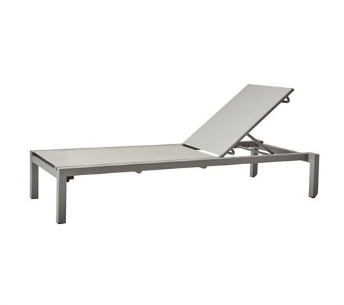 Cane-line Outdoor Relax Sonnenliege - Hellgrau