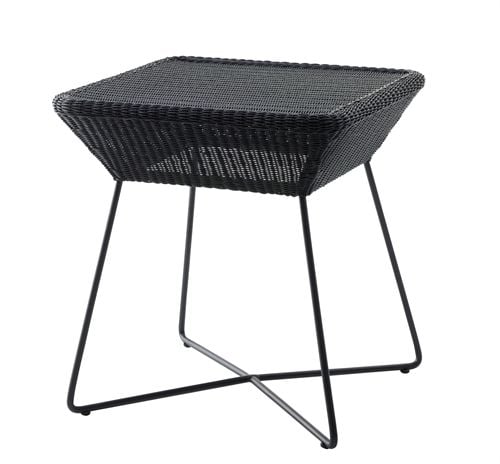 Cane-line Outdoor Breeze Beistelltisch 50x50 cm - Schwarz