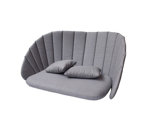 Cane-line Outdoor Peacock 2pers. Sofa, hyndesæt - Grey Farvekode: YS95