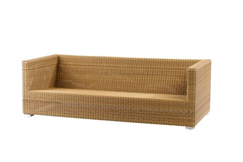 Cane-line Outdoor Chester 3-Pers. Loungesofa - Natur