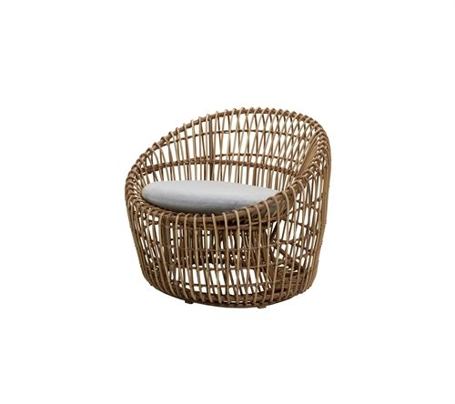 Cane-line Outdoor Nest Round stol  - Natural/Grey