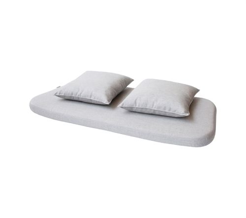 Cane-line Outdoor Moments Bench, Kissenset – Hellgrau