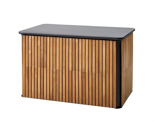 Cane-line Outdoor Combine Kissenbox Lille – Teak/Lavagrau

