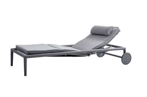 Cane-line Outdoor Conic Sonnenliege 78x220 cm - Hellgrau