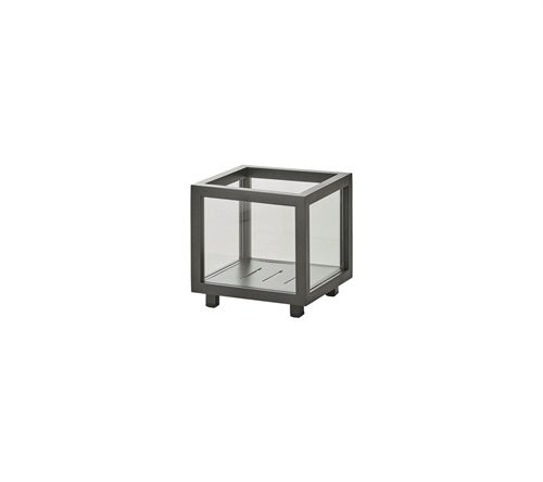 Cane-line Outdoor-Leuchtkasten Lille H: 22 cm – Lavagrau